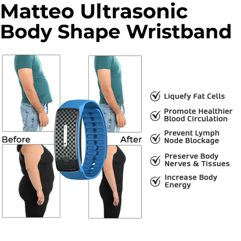 🔥Slimoly™ Matteo Ultrasonic Body Shape Wristband Pro 🔥